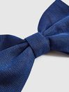 Reiss Navy Boyle Silk Bow Tie