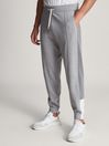 Reiss Airforce Blue M Parker Panelled Jersey Joggers