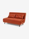 .COM Tan Orange Haru Small Sofa Bed