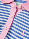 Joules Morgan Blue Striped Polo Shirt