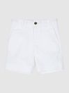 Reiss White Wicket Junior Casual Chino Shorts