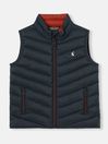 Joules Crofton Navy Blue Packable Padded Gilet