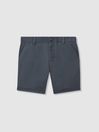 Reiss Airforce Blue Wicket Teen Casual Chino Shorts