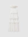 Acler Strapless Tiered Maxi Dress