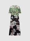 Florere Floral Relaxed Midi Dress