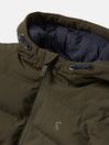 Joules Padwell Green Waterproof Padded Coat with Hood