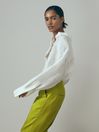 Atelier Italian Textured Slim Flared Suit Trousers
