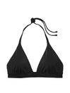 Victoria's Secret Black Halter Swim Bikini Top