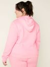 Victoria's Secret PINK Pink Daisy Classic Logo Everyday Lounge Perfect FullZip