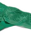 Victoria's Secret Seagrass Palm Green Lace No Show Thong Knickers