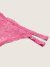 Victoria's Secret PINK Dahlia Pink Strappy Lace Thong Knickers