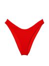 Victoria's Secret Flame Rib Red Brazilian Bikini Bottom
