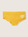 Victoria's Secret PINK Maize Yellow With Graphic Yellow Cotton Logo Hipster Knickers