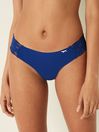 Victoria's Secret PINK Beaming Blue No Show Thong Knickers