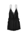 Victoria's Secret Black Satin Slip Dress