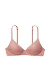 Victoria's Secret Demure Pink T Shirt Logo Strap Bra