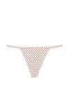 Victoria's Secret Purest Pink Tiny Dot Printed G String Knickers