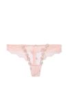 Victoria's Secret Pink Fizz Thong Embroidered Knickers