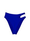Victoria's Secret Blue Oar Cut Out High Waist Cheeky Swim Bikini Bottom