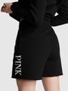 Victoria's Secret PINK Pure Black Everyday Fleece Sweat Short