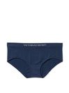 Victoria's Secret Noir Navy Blue Smooth Hipster Knickers