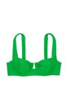 Victoria's Secret Green Fishnet Balcony Swim Bikini Top
