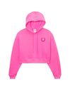Victoria's Secret PINK Sizzling Strawberry Pink Cropped Hoodie