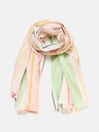 Joules Harlyn Stripe Cotton Summer Scarf