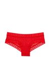 Victoria's Secret PINK Red Pepper Heart Lace Cheeky Knickers