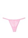 Victoria's Secret PINK Pink Bubble G String Lace Knickers