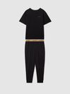 Calvin Klein Black Underwear T-Shirt and Joggers Set