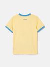Joules Archie Yellow Short Sleeve Artwork T-Shirt