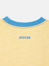 Joules Archie Yellow Short Sleeve Artwork T-Shirt