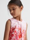 Reiss Orange Rosalind Junior Scuba Floral Print Dress