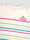 JoJo Maman Bébé Rainbow Dino Pocket Breton T-Shirt