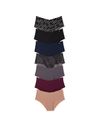 Victoria's Secret Black/Blue/Grey/Red/Nude Cheeky No Show Knickers Multipack