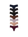 Victoria's Secret Blue/Black/Nude/Red Thong No Show Knickers Multipack