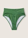 Victoria's Secret PINK Forest Pine Green Cross Over Bikini Bottom