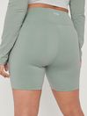 Victoria's Secret PINK Iceberg Green Ruched Cycling Short
