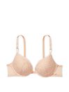 Victoria's Secret Champagne Nude Lace T-Shirt Push Up Bra