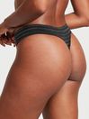 Victoria's Secret Black Gold Smooth Thong Knickers