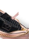 Victoria's Secret Pink Leather Slouch Crossbody Bag