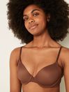 Victoria's Secret PINK Soft Cappuccino Nude Smooth Lightly Lined Bra