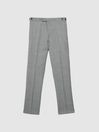 Reiss Grey Buxley Wool Wedding Suit: Mixer Trousers