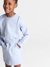 Reiss Blue Jetta Junior Jersey Sweater Dress