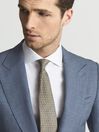 Reiss Airforce Blue Bold Slim Fit Wool Single Breasted Blazer