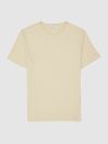 Reiss Lemon Melrose Cotton Crew Neck T-Shirt