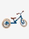 hippychick Blue Trybike 2-in-1 Vintage Balance Trike with Trike Kit