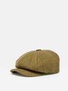 Joules Harrogate Green Tweed Baker Boy Hat