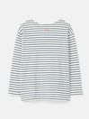 Joules Ava White Long Sleeve Artwork T-Shirt
